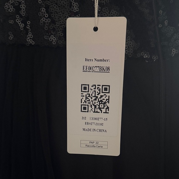 Ever Pretty Black Sequin Maxi Dress - Picture 5 of 6